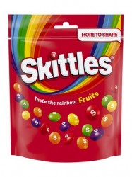 Skittles Chewy Candies Coated With Sugar, With Fruit Flavor 318G