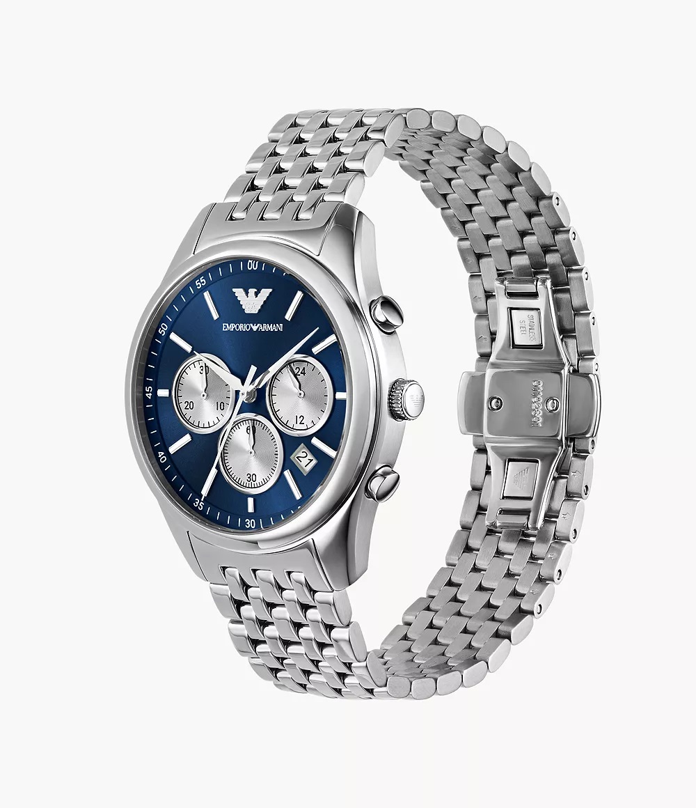 Emporio Armani Chronograph Stainless Steel Watch AR11582