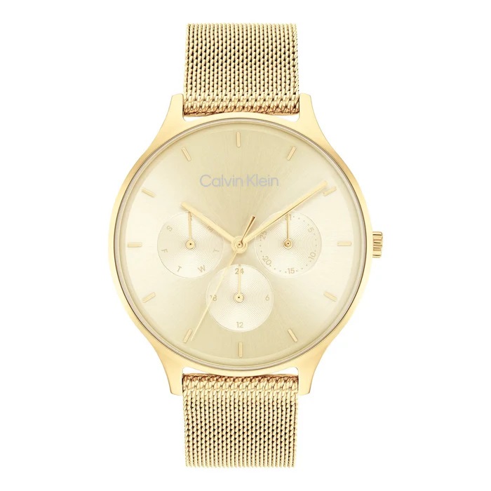 Calvin Klein Ladies Timeless Mesh Watch 25200103