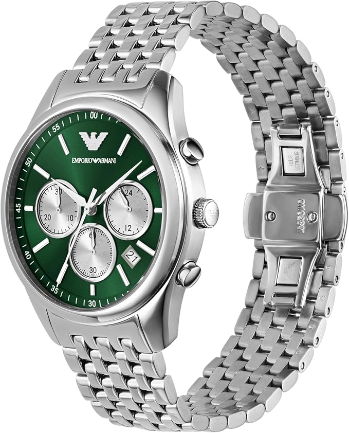 Emporio Armani Antonio Green Chronograph Men's Watch AR11581