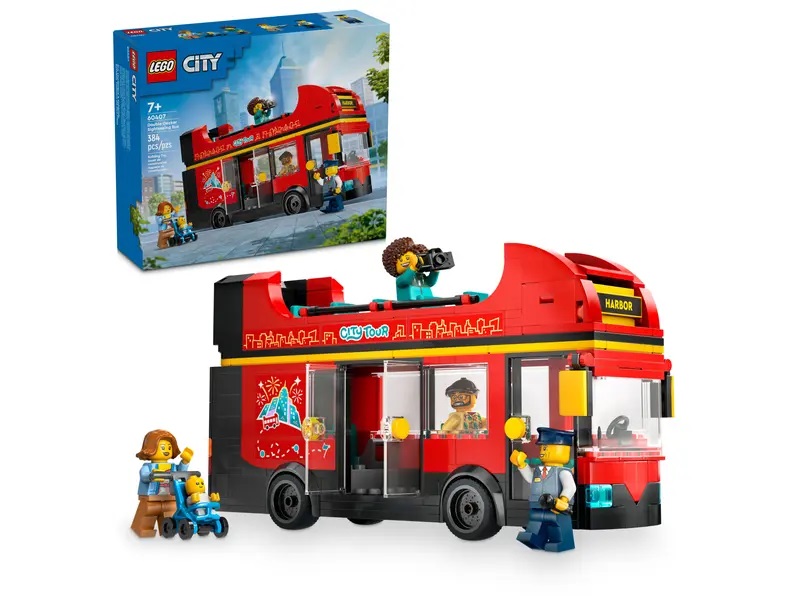 Lego Red Double-Decker Sightseeing Bus 60407