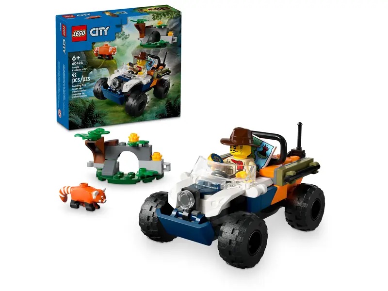 Lego Jungle Explorer ATV Red Panda Mission 60424