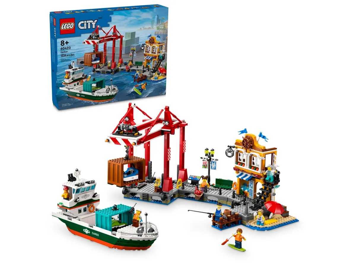 Lego Seaside Harbor with Cargo Ship 60422
