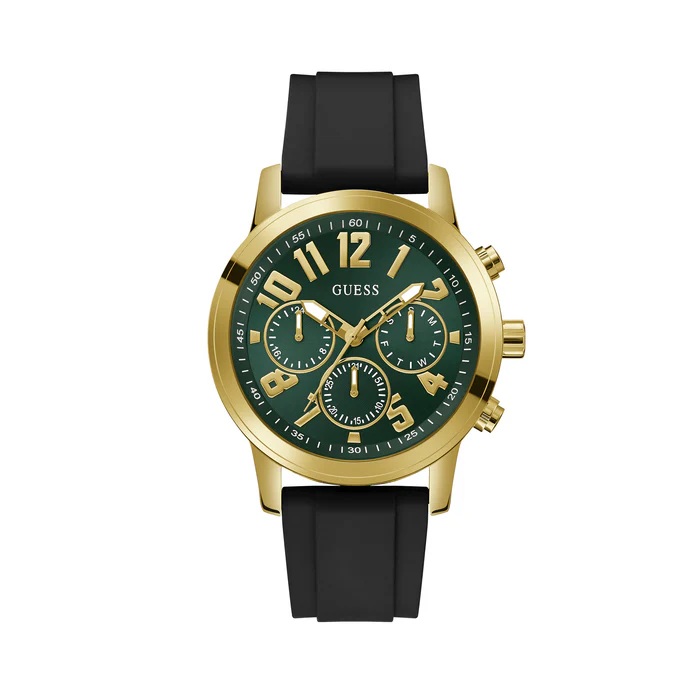 Guess Parker Men Round Dial Quartz Analog Watch GW0708G2