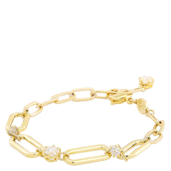 Swarovski Constella Bracelet - White, Gold-Tone Plated 5689658