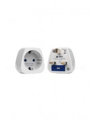 Travel Blue, adaptor shucko - uk