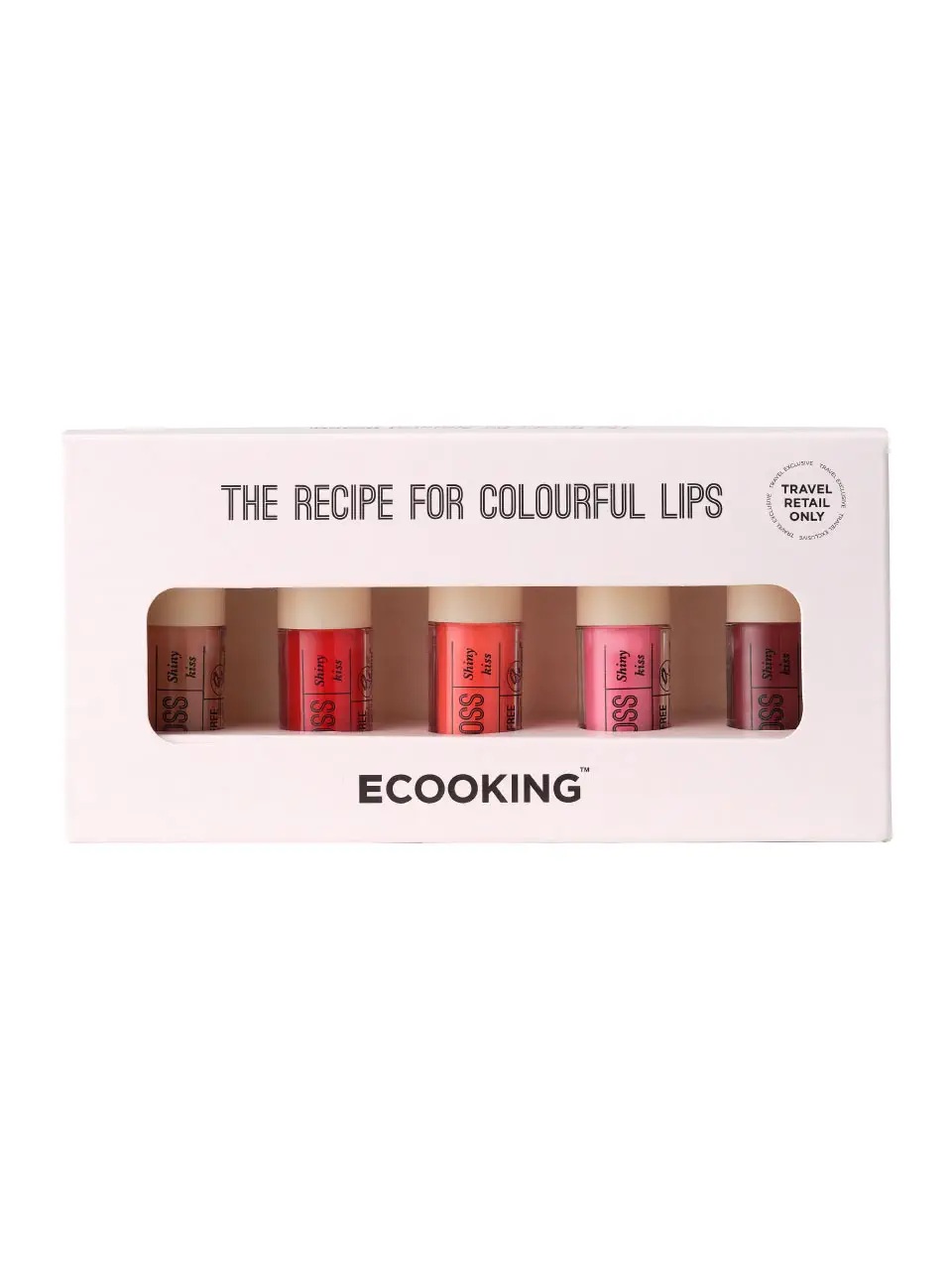 Ecooking Lip Gloss Set assorted