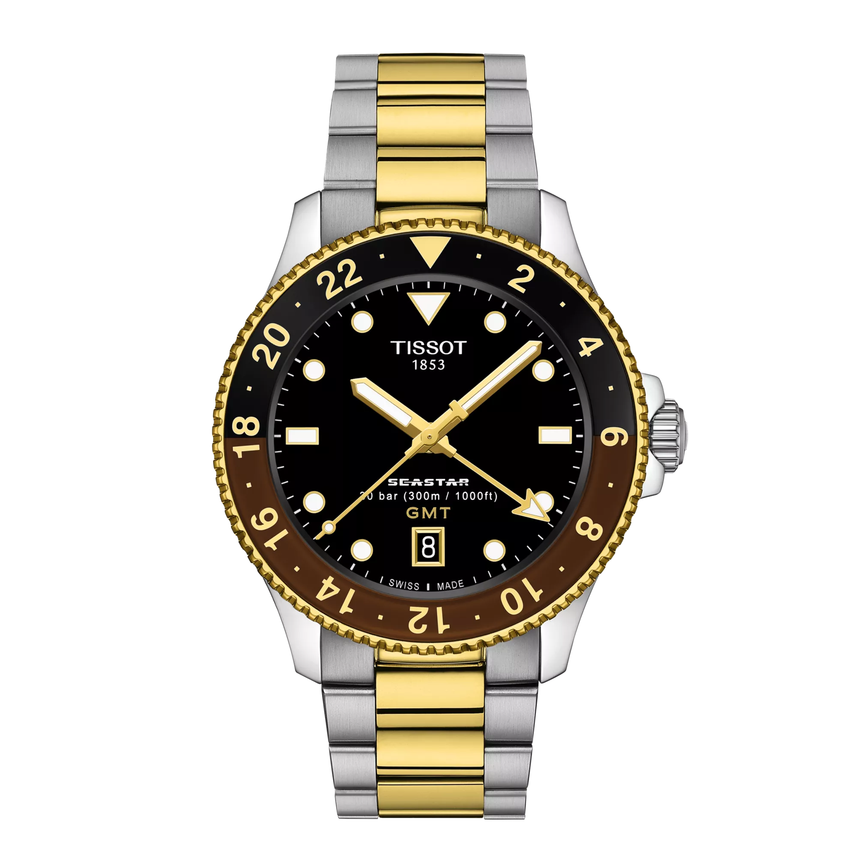 Tissot Seastar 1000 Quartz GMT  T120.852.22.051.00