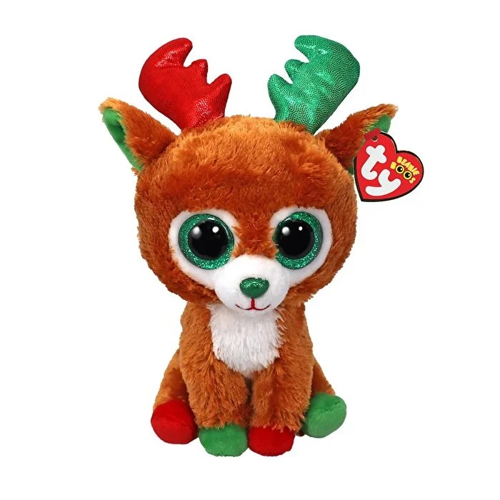 TY Beanie Boo Christmas Tinseltoes Reindeer 20 Cm