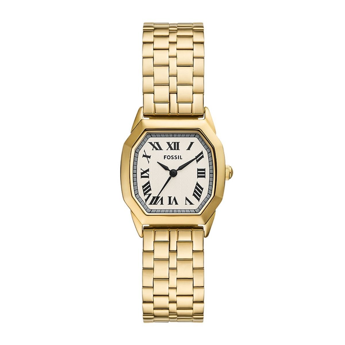 Fossil Harlow Three-Hand Gold-Tone Stainless Steel Watch ES5361