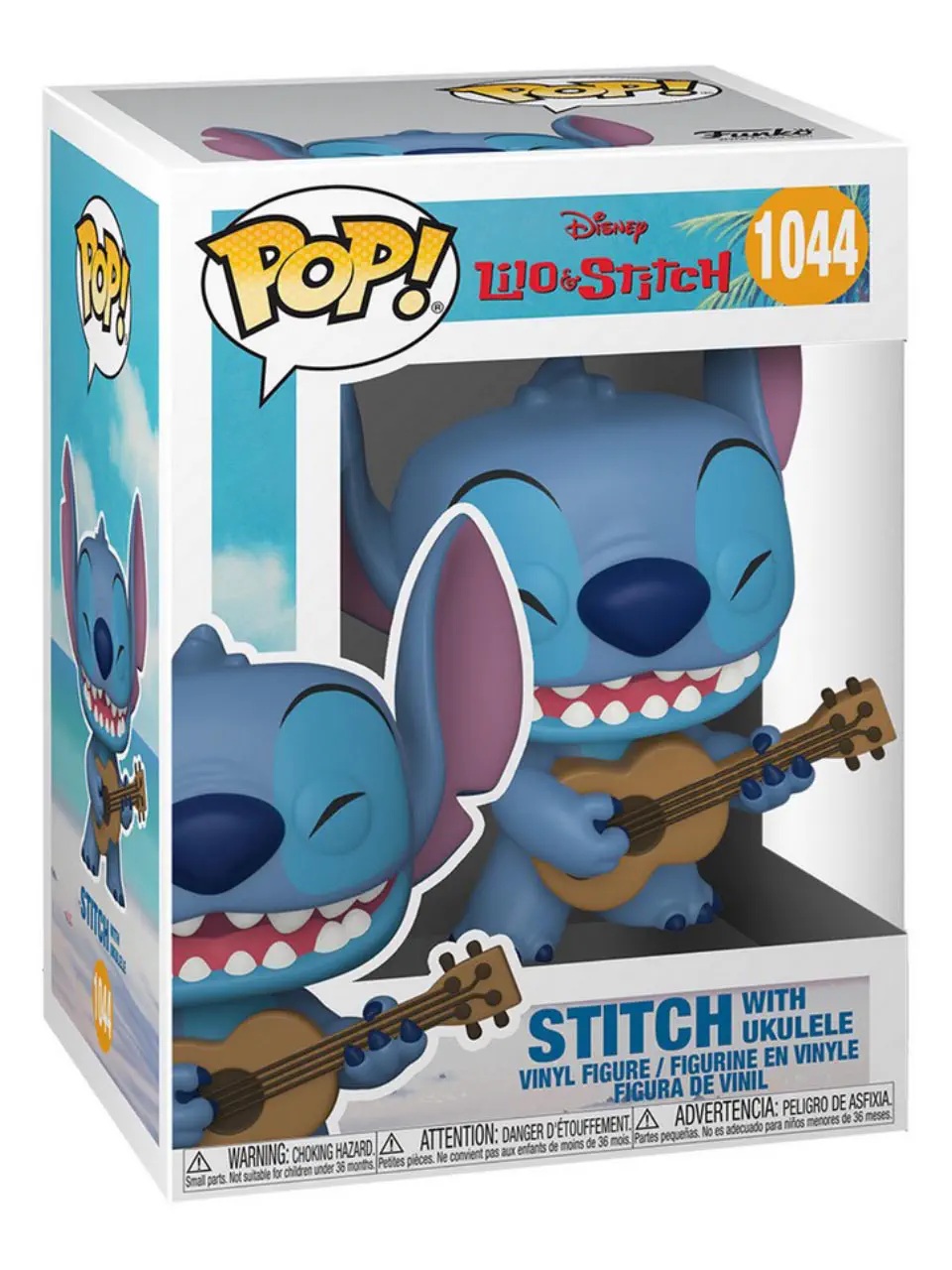 FUNKO, lilo&stitch- stitch w/ukulele