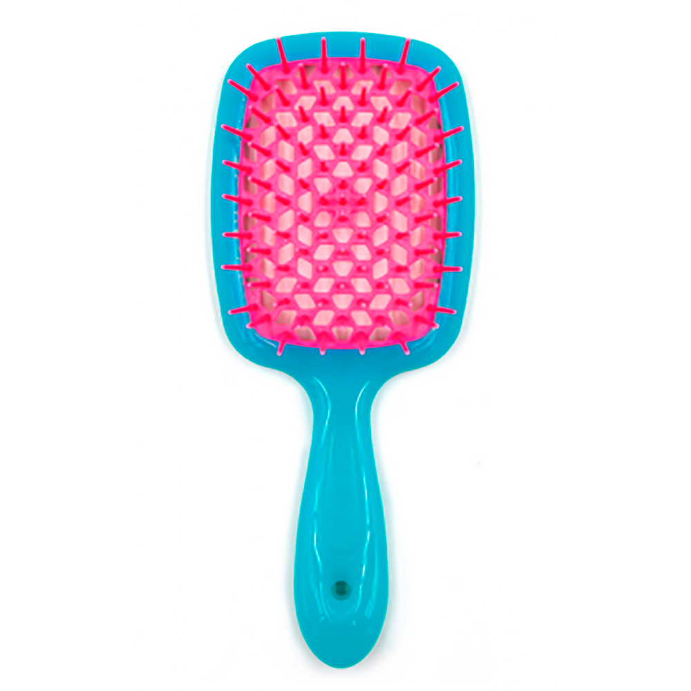Janeke Super Brush Fuxia-Turquoise
