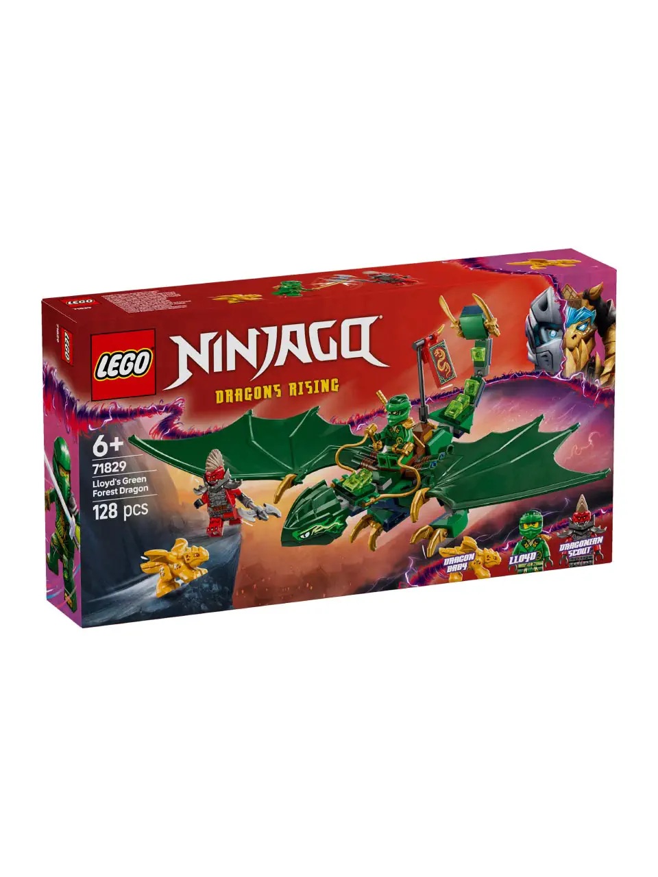 LEGO System A/S, Ninjago, lloyd's green forest dragon