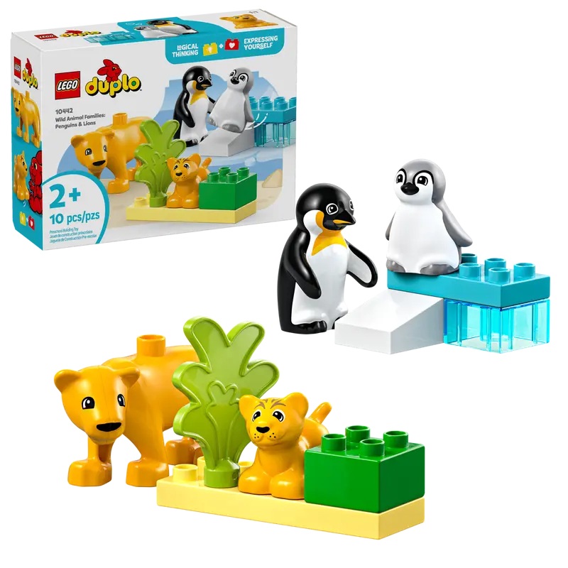 Lego Wild Animal Families: Penguins & Lions10442