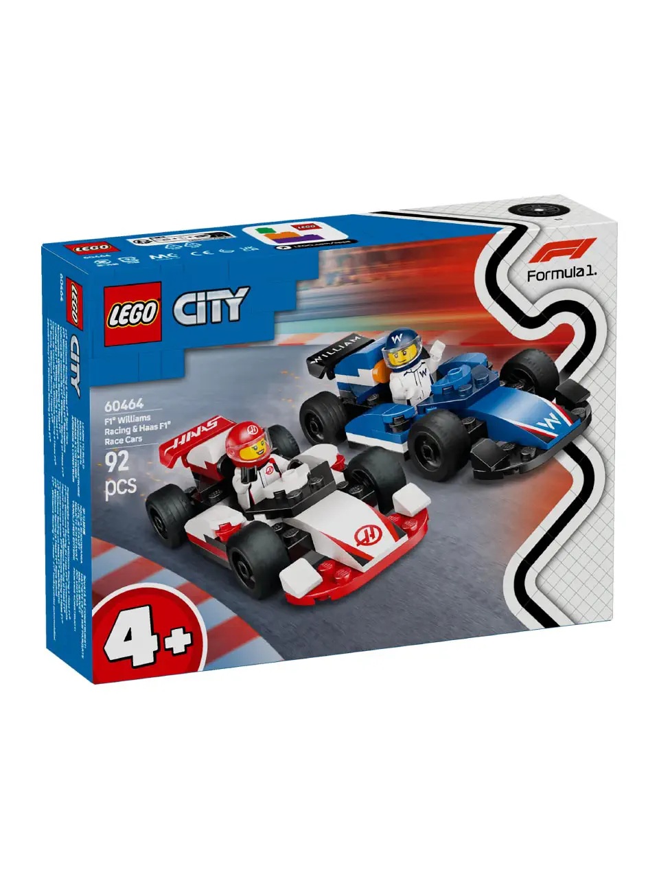 LEGO System A/S, City Project Alicia 2025, F1® Williams Racing & Haas F1® Race Cars