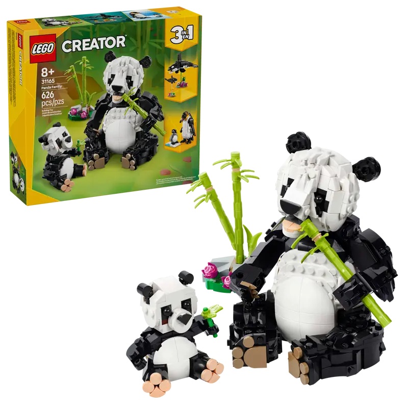LEGO Wild Animals: Panda Family 31165