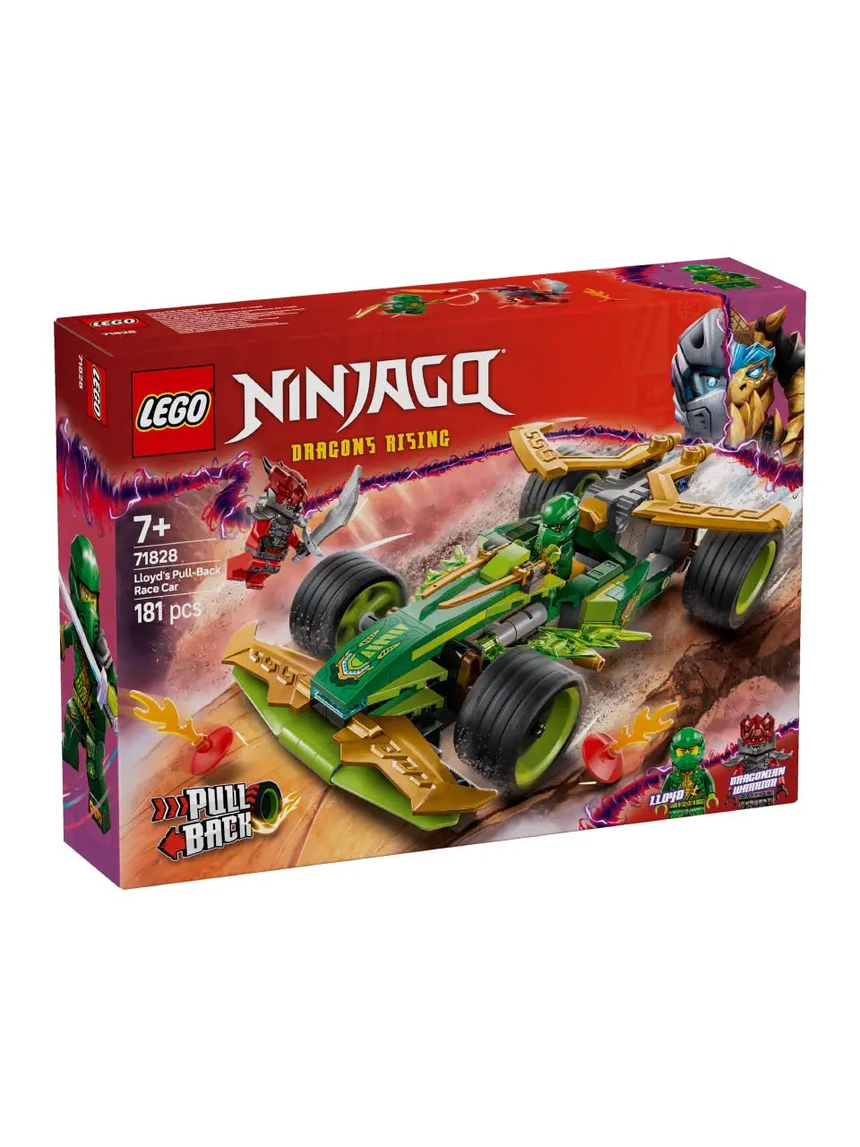 LEGO System A/S, Ninjago, lloyd's pull-back race car