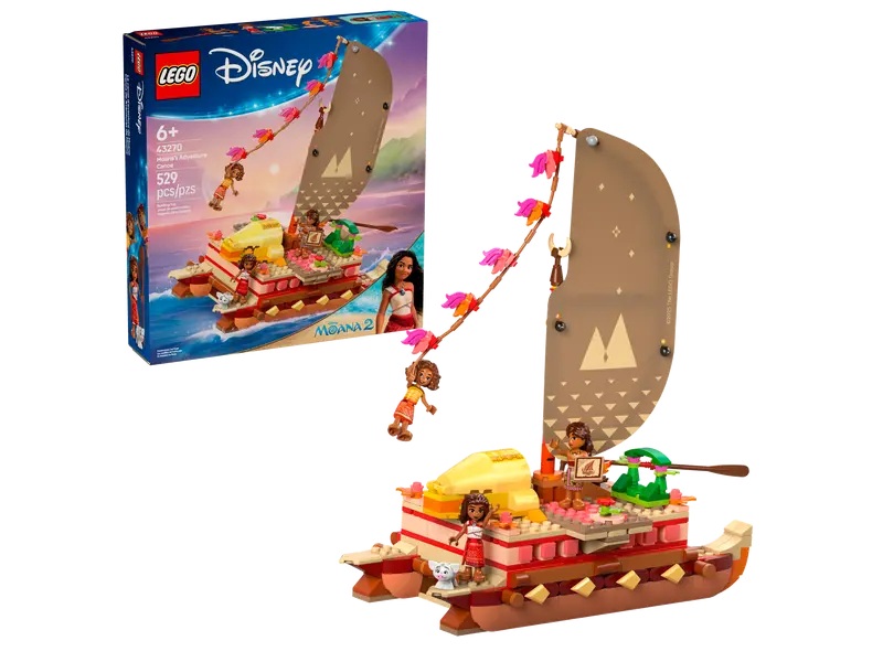 Lego Moana's Adventure Canoe 43270