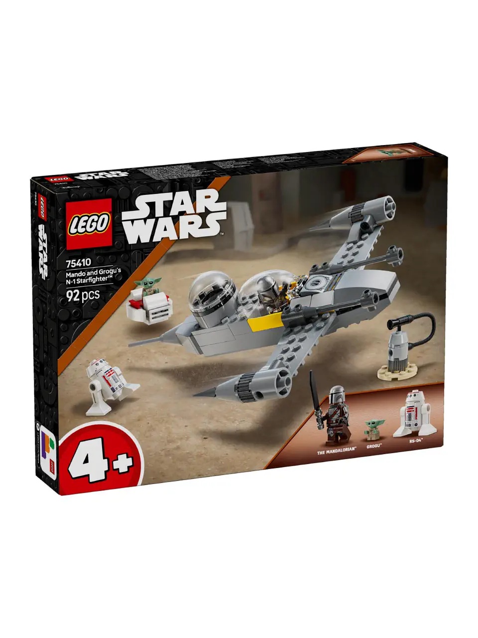 LEGO System A/S, Star Wars Tm, mando and grogu's n-1 starfighter™