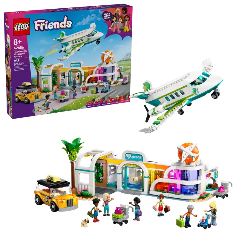Lego Heartlake City Airport and Airplane 42656