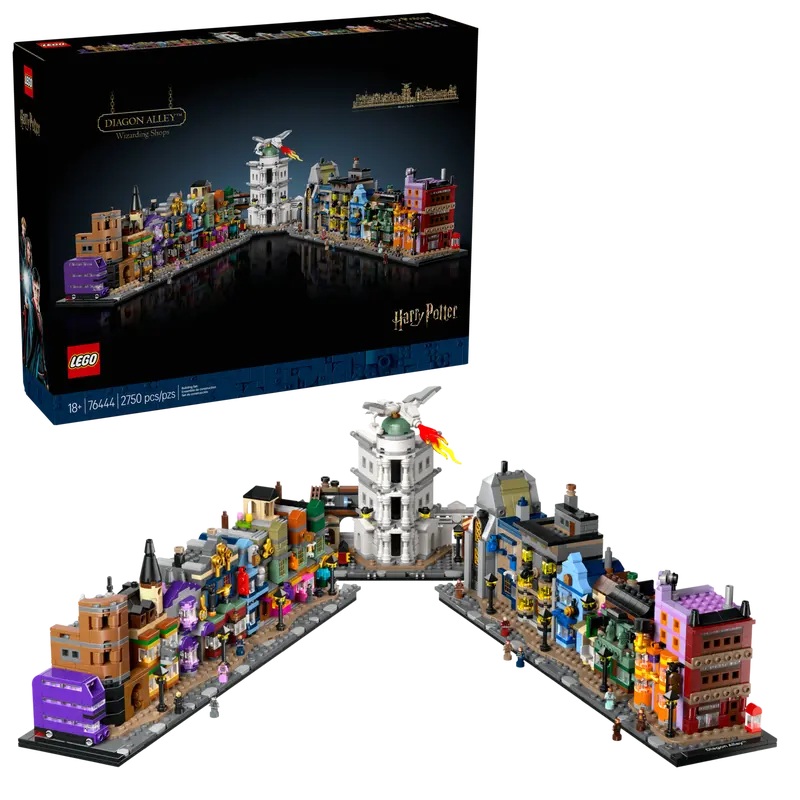 Lego Diagon Alley™ Wizarding Shops 76444