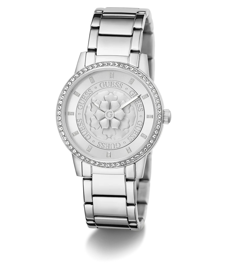 GUESS Ladies Silver Tone Analog Watch  GW0747L1