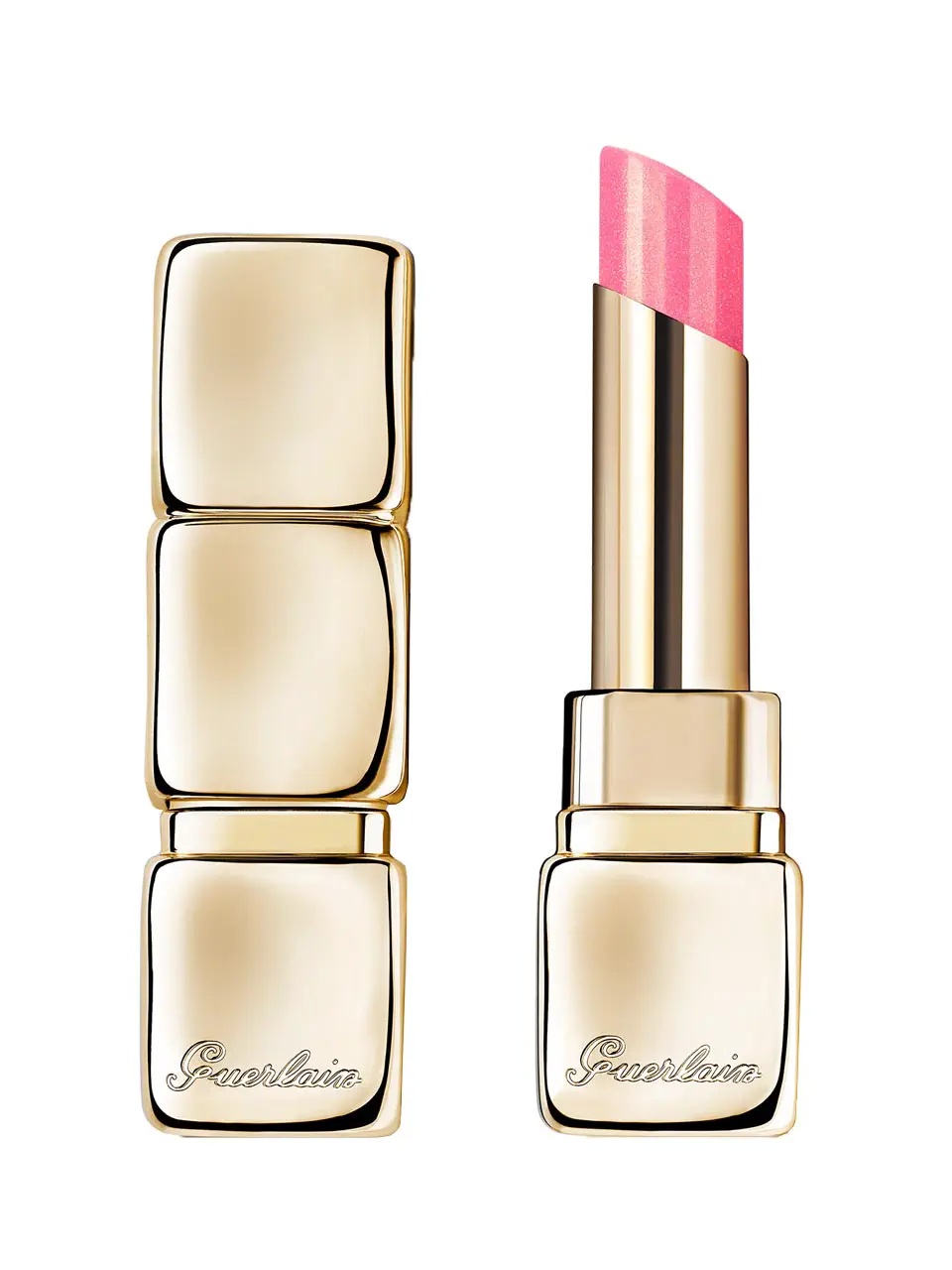 Guerlain KissKiss Bee Glow Pearly Lipstick N° 558 Peony