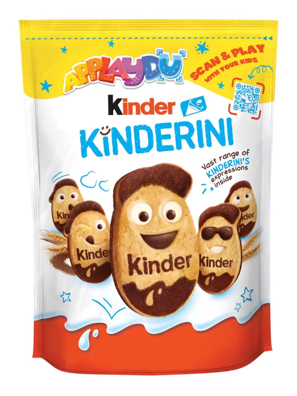 Kinder cookies with cocoa content 275G