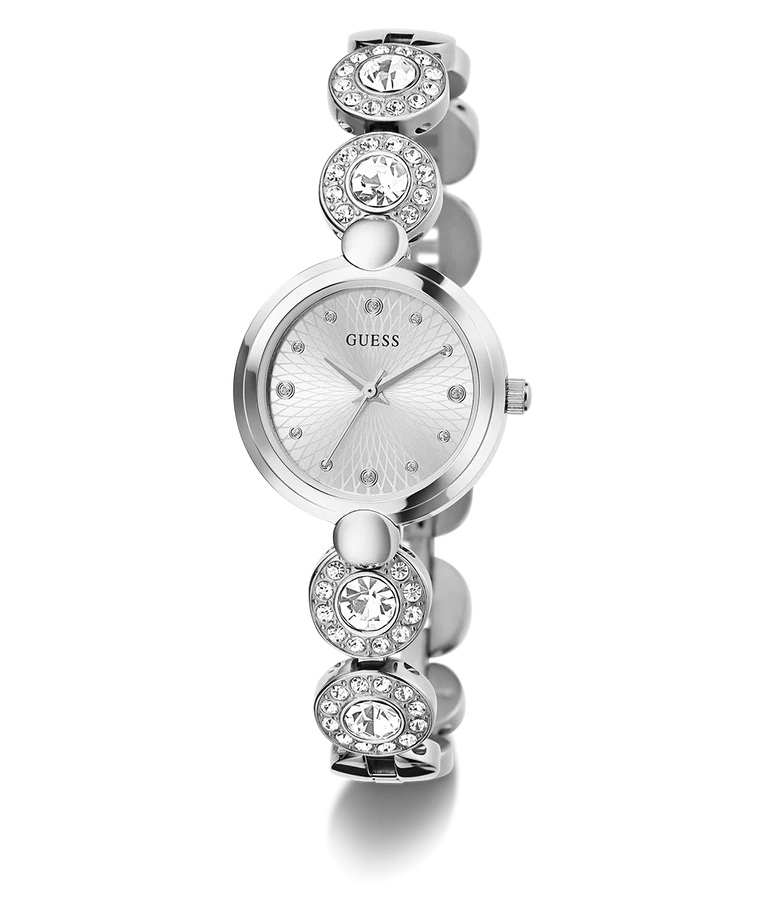 GUESS Ladies Silver Tone Analog Watch GW0757L1